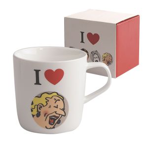 Tintin Vaisselle Tintin & Côté Table 47941 Bianca Castafiore mug “I love” series