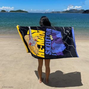 MOTU Masters Of The Universe Cinereplicas Beach Towel He-Man & Skeletor 140x70cm
