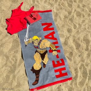 MOTU Masters Of The Universe Cinereplicas Beach Towel He-Man 140x70cm