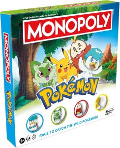 Hasbro Gaming Monopoly Pokemon English 2025