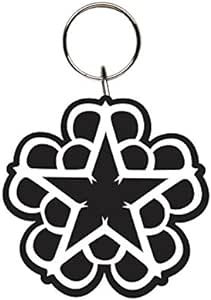 GB Eye Keyring Portachiavi Black Veil Brides Star