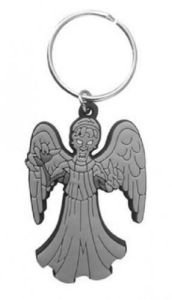 GB Eye Keyring Portachiavi Doctor Who Weping Angel