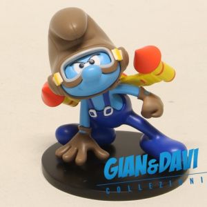 The Smurfs Blue Resin Puppy - 700118 Jetpack Smurf
