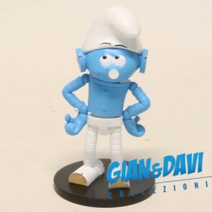The Smurfs Blue Resin Puppy - 700120 Robot Smurf