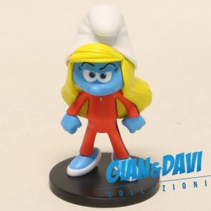 The Smurfs Blue Resin Puppy - 700117 Kung Fu Smurfette