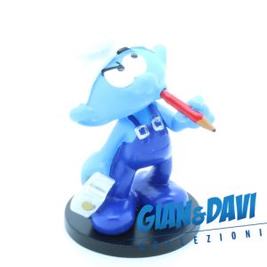 The Smurfs Blue Resin Puppy - 700110 Handy Smurf