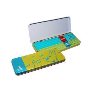 Tintin Cartoleria 54778 Snowy pencil box metal