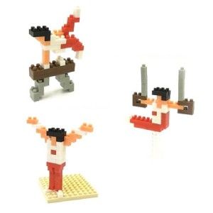 Nanoblock Kawada NBCB005 GINNASTI GYMNASTIC