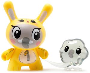 Kidrobot The Wild Ones Dunny Series - Elephant 2/24