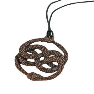 The Neverendig Story La storia Infinita Auryn in Bronzo 6cm Collana