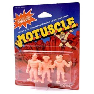 M.U.S.C.L.E. Masters of the Universe - Pack C includes Mer-Man, Whiplash, Tri-Klops