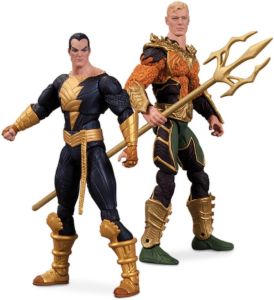 Diamond Comic Distribution DC Comics Injustice Aquaman Vs Black Adam 2 Pack