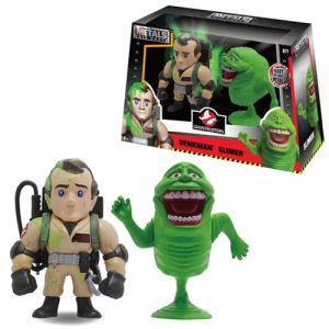 Jada Oval Metals Die Cast - 4" Ghostbusters Venkman & Slimer