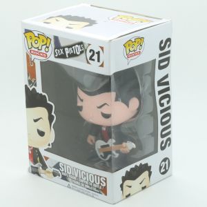 Funko Pop Rocks 21 Sex Pistols 2359 Sid Vicious SCATOLA DA VISONARE A