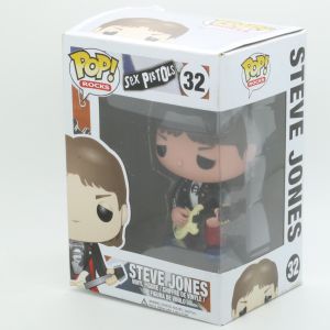 Funko Pop Rocks 32 Sex Pistols 2675 Steve Jones SCATOLA DA VISONARE B