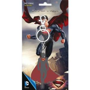 Sd Toys Merchandising Key Rings Portachiavi DC Comics Superman Silouette