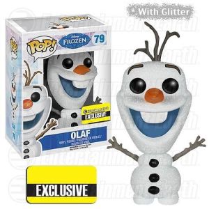Funko Pop Disney 79 Frozen 4771 Olaf Glitter Entertainment Earth Exclusive