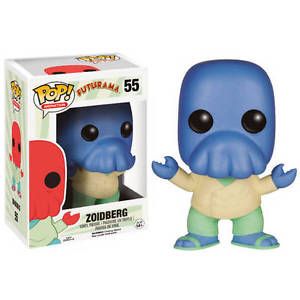 Funko Pop Animation 55 Futurama 6953 Zoidberg SCATOLA DANNEGIATA