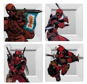Funko Home Marvel Deadpool Melamine Plate Set