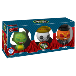 Funko Dorbz 3-Pack Spastik Plastik 12842 Gill Juan Luthor Exclusive 3500 Pcs