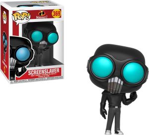 Funko Pop Disney 369 Incredibles 2 29207 Screenslaver SCATOLA ROVINATA