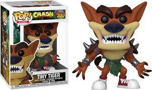 Funko Pop Games 533 Crash Bandicoot 43344 Tiny Tiger