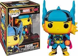 Funko Pop Marvel 650 Black Light 48847 Thor Special Edition