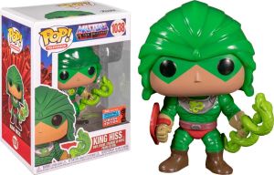 Funko Pop Television 1038 Masters Universe MOTU 50695 King Hiss NYCC2020