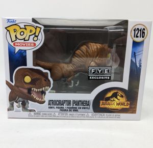 Funko Pop Movies 1216 Jurassic World Dominion 55290 Atrociraptor Panthera Fye