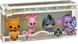 Funko Pop 4-Pack Disney Winnie the Pooh 66843 Special + Diamond Version
