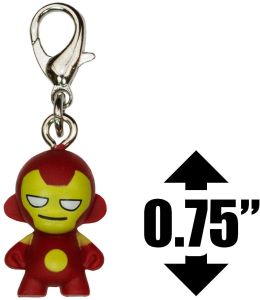 Kidrobot Marvel 1" Munny Zipper Pulls - Iron Man