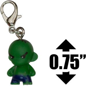 Kidrobot Marvel 1" Munny Zipper Pulls - Hulk