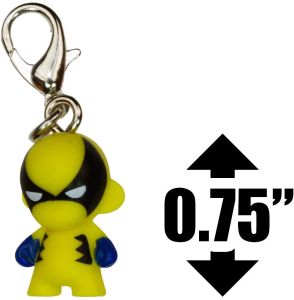 Kidrobot Marvel 1" Munny Zipper Pulls - Wolverine