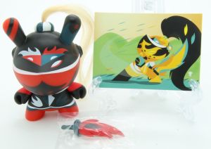 Kidrobot Dunny Art of War - Patricio Oliver Red 2/20