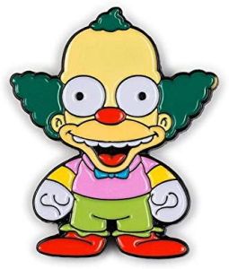 Kidrobot Enamel Pin Spilla Series - The Simpsons Krusty 2/20