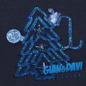 MB-GD-N86 Albero Blu Glitter