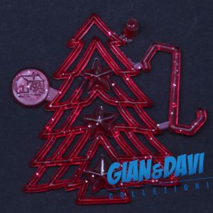 MB-GD-N86 Albero Rosso Glitter