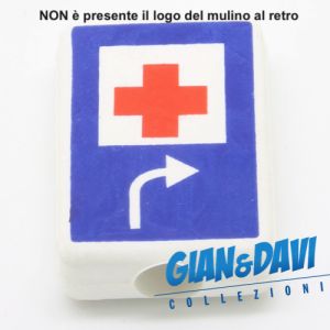 MB-G-SS Indicazione Pronto Soccorso a Dx Blu Scuro