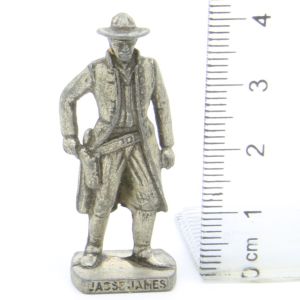 Ü-Ei Soldatini Metallfiguren Beruhmte Westmanner I 08 Jasse James Altsilber