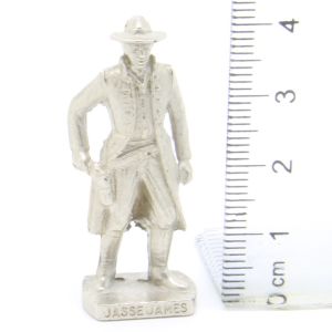Ü-Ei Soldatini Metallfiguren Beruhmte Westmanner I 08 Jasse James Chrome Light