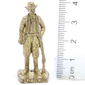 Ü-Ei Soldatini Metallfiguren Beruhmte Westmanner II 08 Billy The Kid Messing