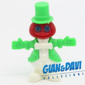 Ferrero Kinder Ü-Ei - Steckfiguren Frackmänchen 1984 Grün Rotes Gesicht B