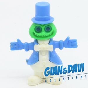 Ferrero Kinder Ü-Ei - Steckfiguren Frackmänchen 1984 Hekkblau Grünes Gesicht B
