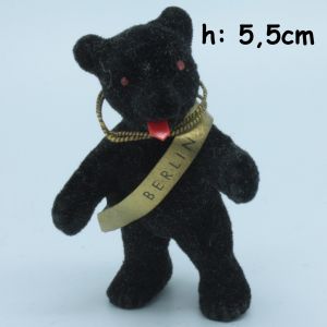 Animale Floccato anni 50/60 - Orso Nero Berlin