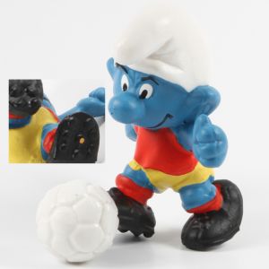 2.0035 20035 Soccer Smurf Puffo Calciatore NC