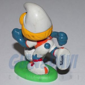 SI040 2.0163 Soccer Smurfette Silan Green base