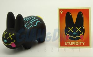 Kidrobot Vinyl - Labbit Deadly Sinz - Stupiddity 1/16