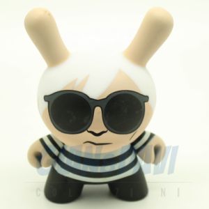 Kidrobot Vinyl Mini Figure - Dunny Andy Warhol 1 - Andy Warhol 2/20