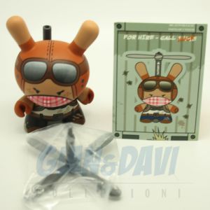 Kidrobot Vinyl Mini Figure - Dunny Post Apocalypse - CopterGirl 1/32