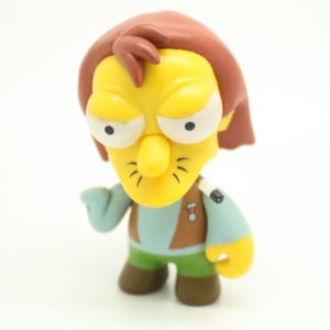 Kidrobot Vinyl Mini Figure - Simpsons S2 Herman Larson 1/20 Black Cigarettes